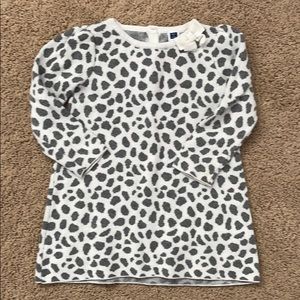 Janie and Jack Leopard Sweater Dress